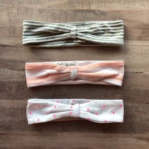 Three Infant Headbands
